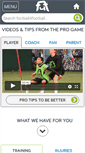 Mobile Screenshot of football4football.com